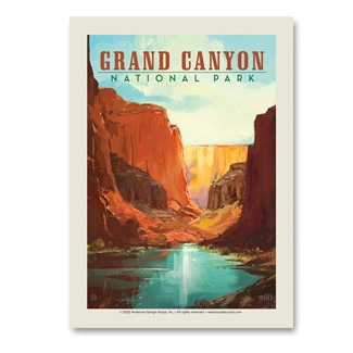 Grand Canyon NP Vermilion Landscape | Made in the USA