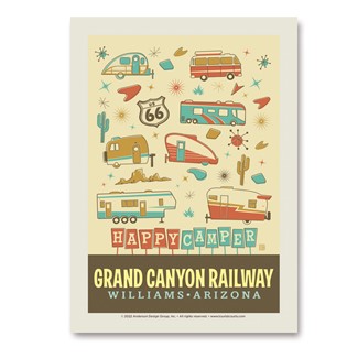 Grand Canyon Railway Happy Campers  | Made in the USA