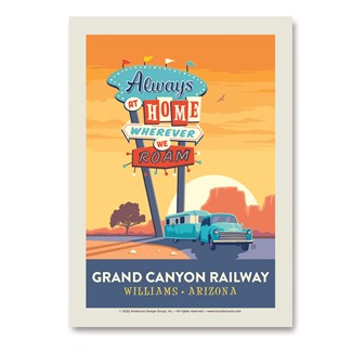 Grand Canyon Railway Always At Home  | Made in the USA