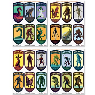 Legends of the National Parks Sticker Set | Made in America