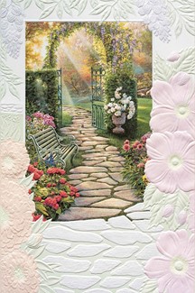 Garden Path | Garden greeting cards