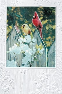 Lovers at the Inn | Cardinal greeting cards