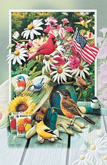 Patriotic Garden | American made greeting cards