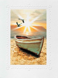 Abandoned Boat | Encouragement note cards, Made in the USA