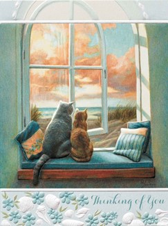 Coastal Comfort | Pet lover coping greeting cards