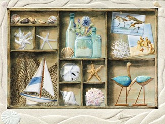 Beach Treasures | Friendship greeting cards