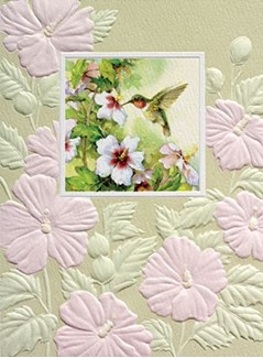 Hummingbird Hello | Inspirational note cards