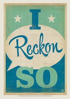 I Reckon So | Postcard