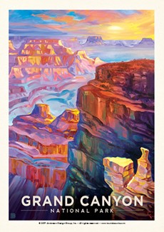 Grand Canyon Landscape Postcard