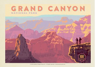 Grand Canyon 100th Anniversary Horizontal | Postcard