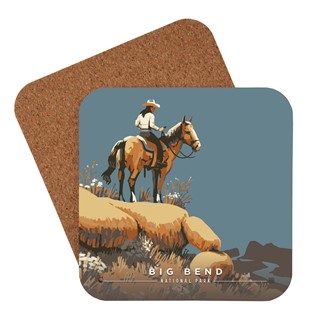 Big Bend NP Desert Vista Coaster | Made in the USA