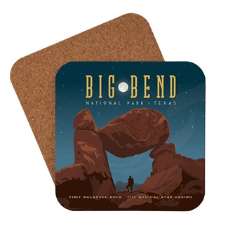 Big Bend NP Balanced Rock Coaster | Made in the USA