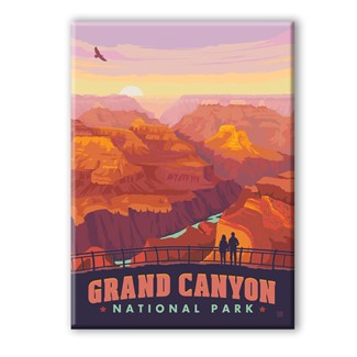Grand Canyon NP Mather Point Sunset | Made in the USA