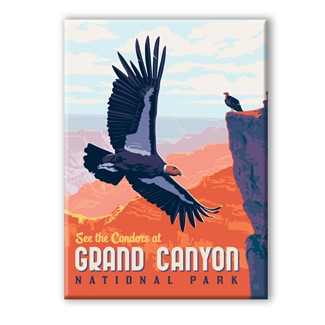 Grand Canyon NP Condors Magnet | Made in the USA