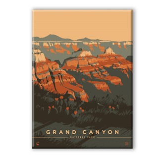 Grand Canyon NP Sunrise Magnet | Made in the USA
