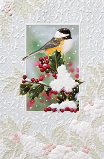 Curious Chickadee | Inspirational boxed Christmas cards
