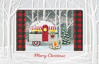 Christmas Camper | Scenic Christmas cards