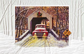 The Road Home | Scenic Christmas cards