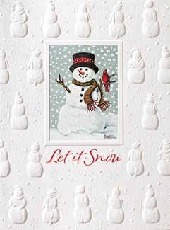 Let It Snow | American made Christmas cards
