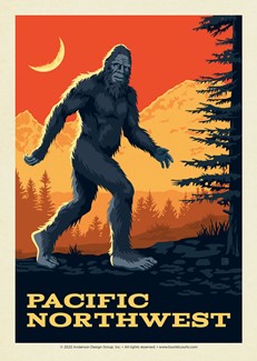 PNW Bigfoot | Postcard