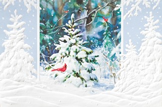 Deep Snow | Scenic themed boxed Christmas cards