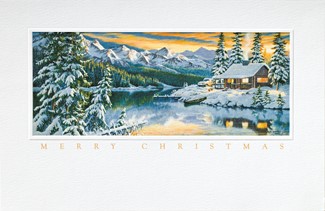 Spirit Of The Rockies | Scenic boxed Christmas cards