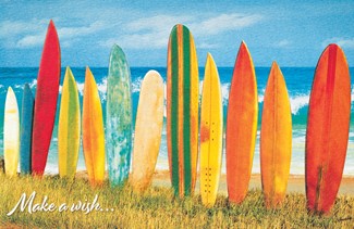 Surfboards | Coastal Birthday cards
