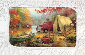Share The Outdoors Folded - W/Env | Farm Friends greeting cards