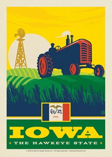 Iowa State Pride Postcard | USA Made