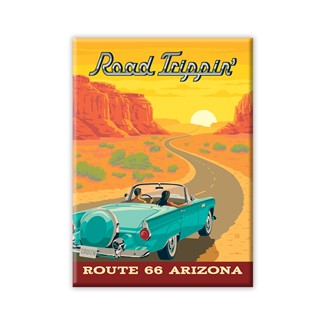 Route 66 Arizona Metal Magnet | Metal Magnet