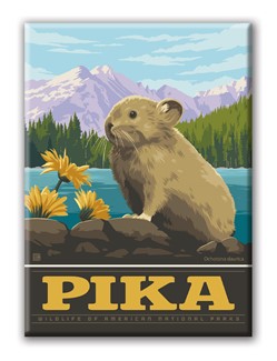 NP Wildlife Pika Magnet| American Made