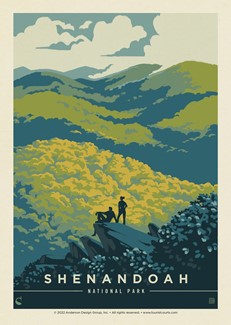 Shenandoah NP Blue Ridge Beauty Postcard