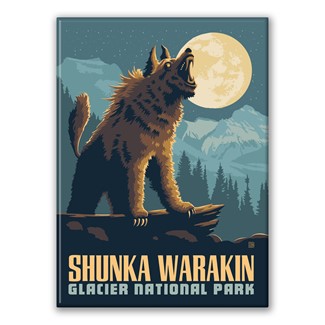 Glacier NP Shunka Warakin | American Made Magnet