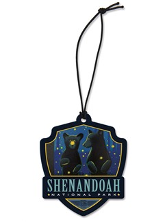 Shenandoah NP Firefly Cub Emblem Wood Ornament