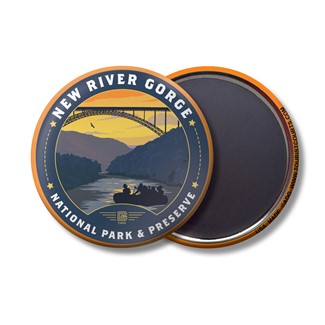 New River Gorge NP & Preserve Circle Magnet