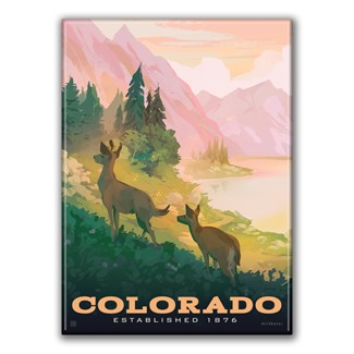 Colorado Deer Magnet| American Made Magnet