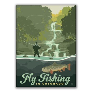 Colorado Fly Fishing Magnet| American Made Magnet