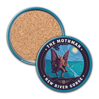 New River Gorge's Mothman Circle Coaster | USA Made