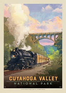 Cuyahoga Valley NP Historic Railroad Postcard | Postcard