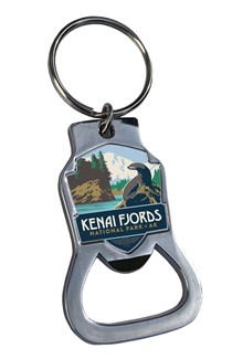 Kenai Fjords NP Emblem Bottle Opener| American Made