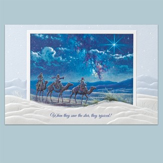 Following the Light | Scenic themed boxed Christmas cards