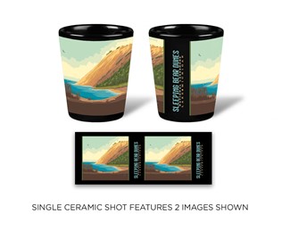 Sleeping Bear Dunes National Lakeshore Black Shot | Printed in the USA