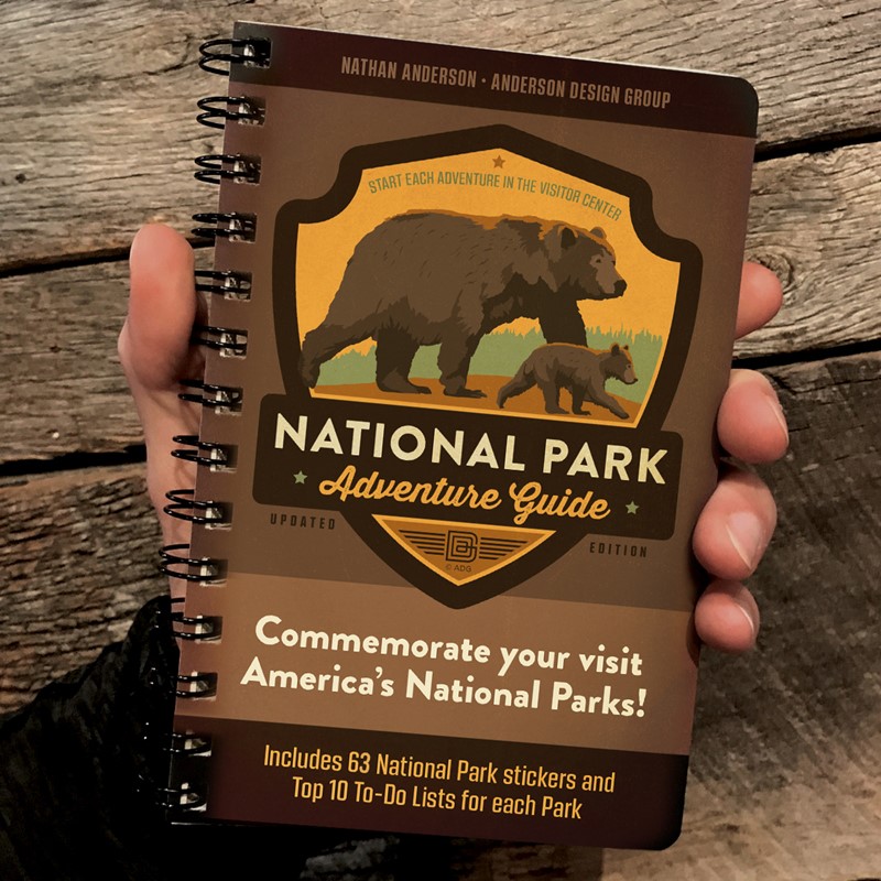 National Park Adventure Guide Book | Made in the USA