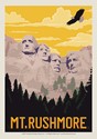 Mt. Rushmore Vinyl Magnet