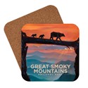 Great Smoky Bear Crossing Coaster