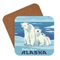 AK Polar Bears Coaster