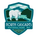 North Cascades NP Emblem Sticker