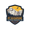 Mt. Rushmore Emblem Sticker