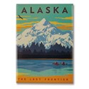 AK Wrangell Kayaks Metal Magnet