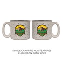 Yosemite NP Emblem Campfire Mug